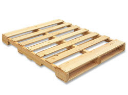 New 4-way Notched Wooden Pallet